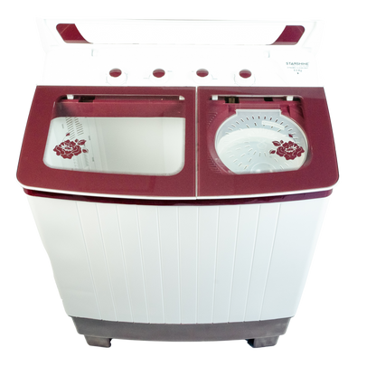 Starshine 8 Kg Semi-Automatic Top Loading Washing Machine