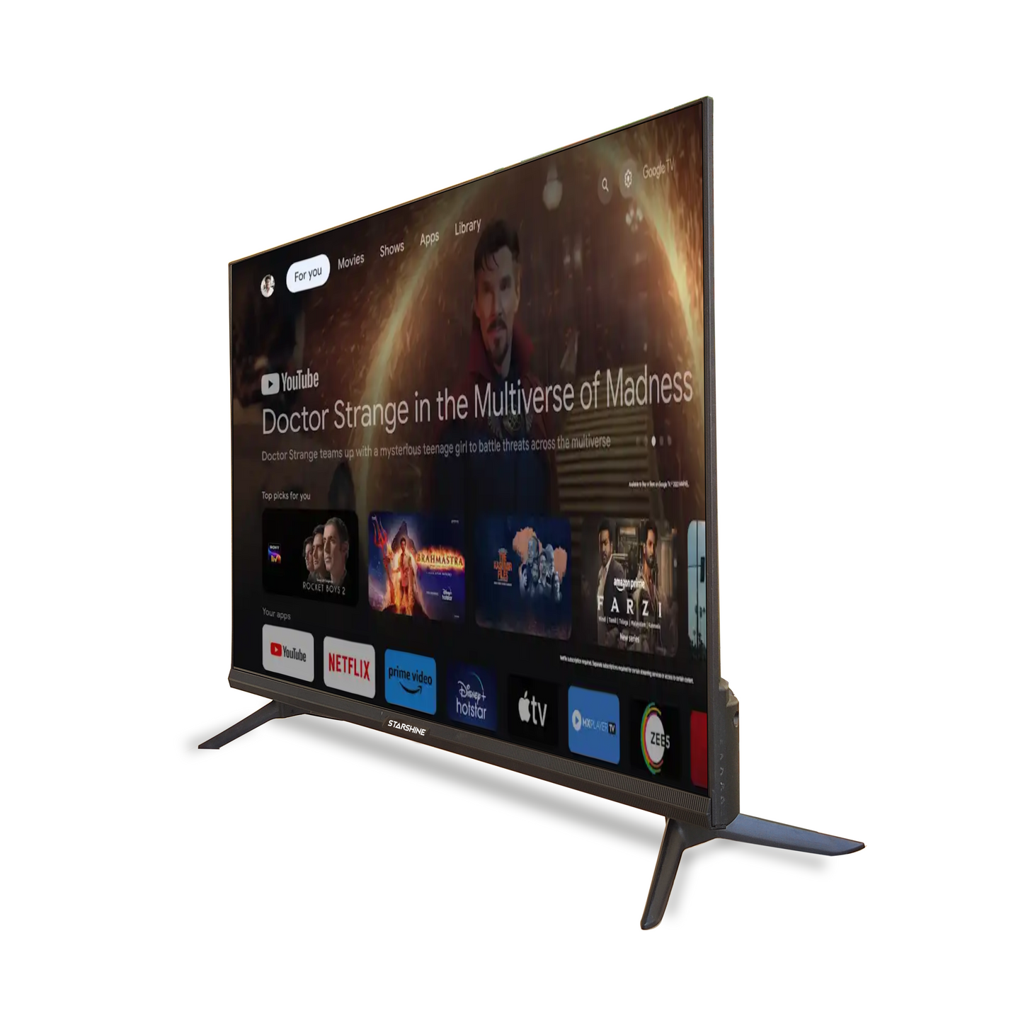 Starshine 80 cm ( 32 Inches ) GOOGLE LED TV ATPL-3400 (Black)