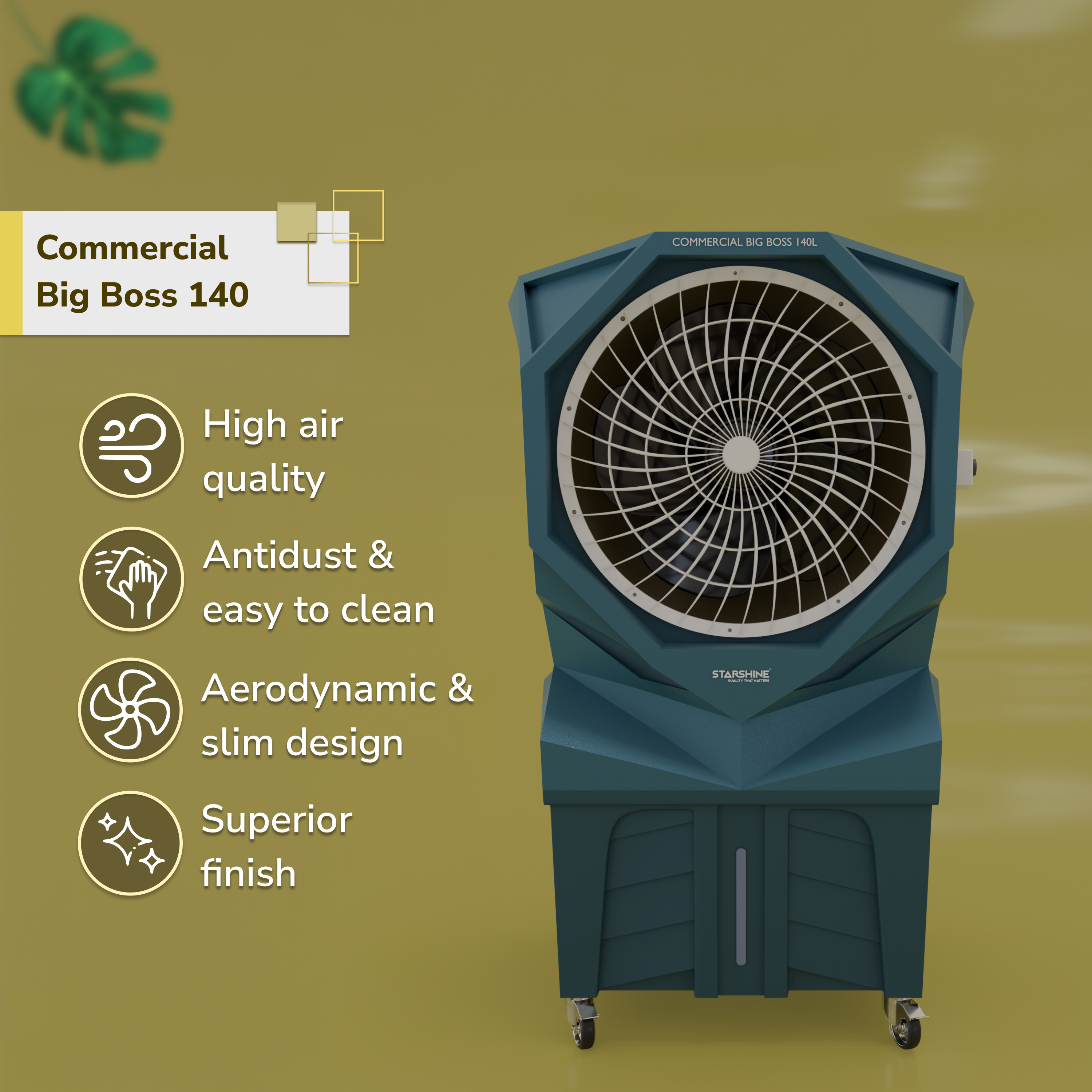 Commercial  Big Boss 140 Liters